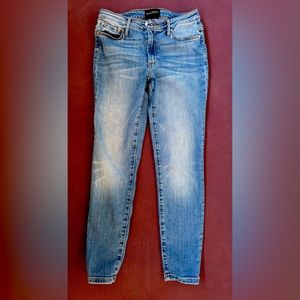 Black Orchid LA Denim size 27 mid rise skinny jeans